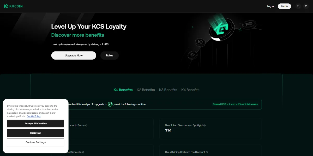 KuCoin Shares KCS 대표 이미지