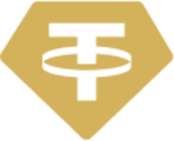 Tether Gold 로고